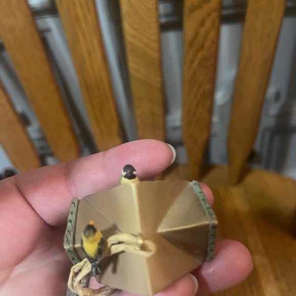 Hallmark Keepsake Birdhouse Ornament - Brown & Yellow. Full size new in the box. - Picture 4 of 4